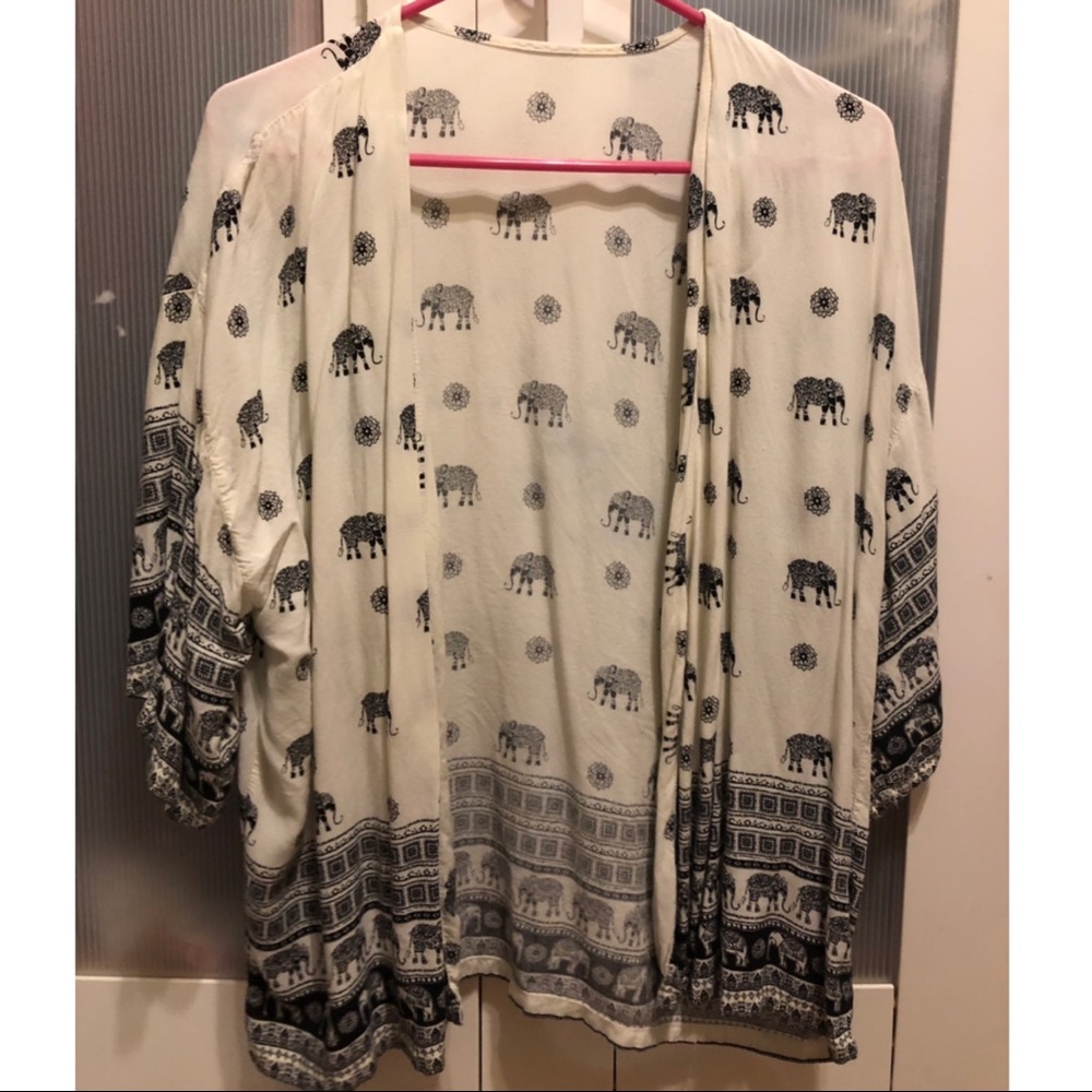 Elephant Cardigan